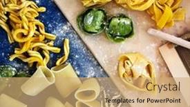  Presentation with italy food - PPT layouts having trieste-italy-26-november-2017 background and a coral colored foreground