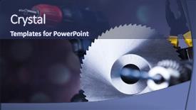  Presentation with construction tools - Presentation design featuring triplet - construction tools house renovation concept background and a  colored foreground