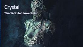  Presentation with masquerade - Beautiful slides featuring trippy - masquerade handmade piece silver jewelry backdrop and a wine colored foreground