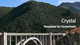  Presentation with bridge engineering - PPT theme having triumph of engineering the magnificent background and a dark gray colored foreground