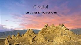  Presentation with california - Beautiful PPT layouts featuring trona-pinnacles-are-nerarly-500 backdrop and a teal colored foreground