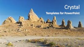  Presentation with national parks yosemite valley yosemite - Cool new slide deck with trona pinnacles are nerarly 500 backdrop and a ocean colored foreground