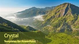  Presentation with sri lanka - Audience pleasing slides consisting of tropical - sri lanka landscapes nature background backdrop and a tawny brown colored foreground