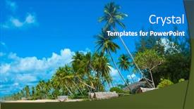  Presentation with sri lanka - PPT theme enhanced with closeup view of sexual beautiful female open golden lips with licking tongue and white teeth isolated on beige background horizontal picture background and a coral colored foreground