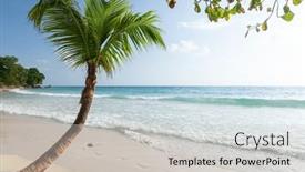  Presentation with turquoise beach - 