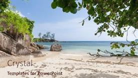  Presentation with turquoise beach - 