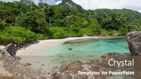  Presentation with turquoise beach - 