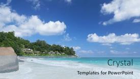 Presentation with turquoise beach - 