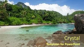  Presentation with turquoise beach - 