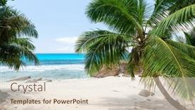  Presentation with turquoise beach - 