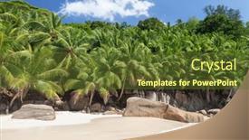  Presentation with turquoise beach - 