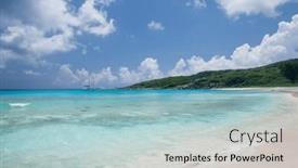  Presentation with turquoise beach - 