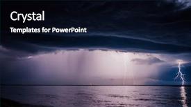  Presentation with weather climate - Presentation design having tropical cyclone - scenic image of dark ominous background and a black colored foreground