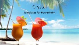  Presentation with juices - Cool new slide deck with residential loan application assets concept backdrop and a light gray colored foreground