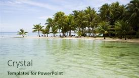  Presentation with island resort - 