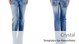  Presentation with trousers - Theme featuring trousers-on-the-model-isolated background and a white colored foreground