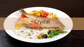  Presentation with trout - Slides enhanced with  background and a  colored foreground