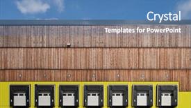  Presentation with loading - Cool new slides with high quality blue digital abstract background with skull backdrop and a teal colored foreground