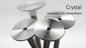  Presentation with mechanic - PPT theme enhanced with truck mechanic - valve background and a light gray colored foreground