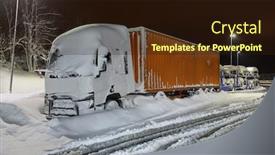  Presentation with stuck - Audience pleasing presentation theme consisting of ba a highway after big backdrop and a wine colored foreground