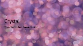  Presentation with purple - Presentation consisting of true colors - colorful abstract bokeh background purple background and a coral colored foreground