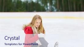  Presentation with trauma - Cool new presentation with truma - sport trauma and winter concept backdrop and a sky blue colored foreground