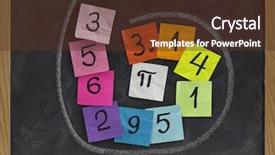  Presentation with sticky notes - Presentation having truncate - first ten digits background and a tawny brown colored foreground