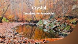  Presentation with trust - Audience pleasing slide set consisting of trust fall - autumn foliage with colorful trees backdrop and a  colored foreground