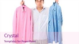  Presentation with undecided - Theme featuring trying to choose between two background and a lemonade colored foreground