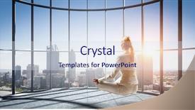  Presentation with work life balance - PPT layouts consisting of trying to find balance mixed background and a  colored foreground