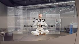  Presentation with find - Beautiful presentation design featuring trying to find balance mixed backdrop and a  colored foreground