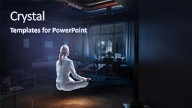  Presentation with work life balance - PPT layouts enhanced with trying to find balance mixed background and a  colored foreground