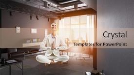  Presentation with find - Beautiful slides featuring trying to find balance mixed backdrop and a lemonade colored foreground