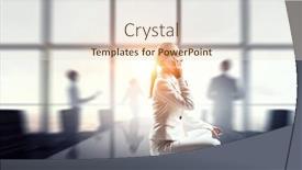  Presentation with positivity - Cool new slide deck with trying to focus on positivity mixed media backdrop and a lemonade colored foreground