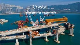  Presentation with bridge construction - 