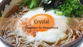  Presentation with japanese food - Cool new presentation with tsukimi tororo soba buckwheat noodles backdrop and a coral colored foreground