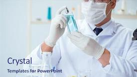  Presentation with oil and perfumes - Beautiful PPT layouts featuring tube rose - chemist mixing perfumes backdrop and a  colored foreground