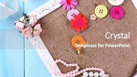  Presentation with scrapbooking - Cool new presentation with tube rose - scrapbooking craft materials and wooden backdrop and a coral colored foreground