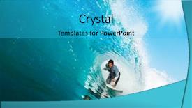  Presentation with rides - Beautiful slide deck featuring young professional barman in action making cocktail drinks backdrop and a gray colored foreground