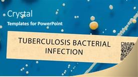  Presentation with lungs - Presentation having tuberculosis-bacterial-infection-that-usually background and a ocean colored foreground