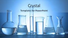  Presentation with saving water - Audience pleasing theme consisting of tubes with water on table backdrop and a light blue colored foreground