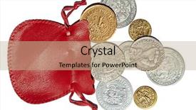  Presentation with tudor - Audience pleasing presentation consisting of tudor - collection of the medieval coins backdrop and a mint green colored foreground