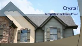  Presentation with tudor - PPT theme having tudor - great clip of a new background and a sky blue colored foreground