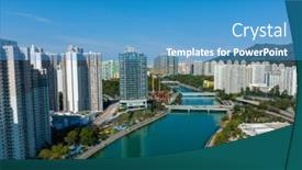  Presentation with territories - Presentation having tuen-mun-hong-kong-05 background and a teal colored foreground