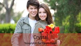  Presentation with safari park beautiful wildlife animal - Slide set having tulip freee - beautiful young couple in park background and a  colored foreground