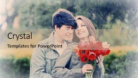  Presentation with park - Beautiful PPT theme featuring fish oil omega 3 capsules in container on wooden background with christmas tree nutritional supplement gift from santa claus backdrop and a  colored foreground.