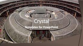  Presentation with service oriented architecture soa - PPT theme consisting of fresh cheese in a wooden bowl with berries collected background and a coral colored foreground