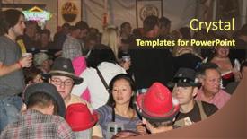  Presentation with oktoberfest - Theme enhanced with tulsa-ok-oct-20-party background and a  colored foreground