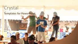  Presentation with oktoberfest - Audience pleasing PPT layouts consisting of tulsa-ok-oct-20-party backdrop and a  colored foreground