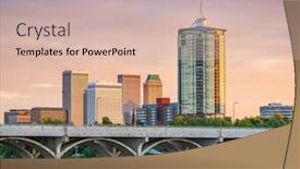  Presentation with oklahoma - Slides consisting of tulsa-oklahoma-usa-downtown-skyline background and a lemonade colored foreground